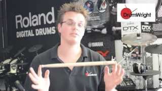 Video thumbnail for DrumWright Quick Guide to Zildjian Tre Cool Signature Sticks by Drum Wright