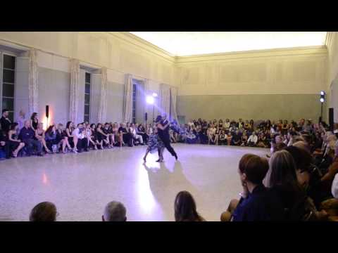  Marcela Guevara  and  Stefano Giudice  are  dancing  at  Lucca Tango Festival  in  2016