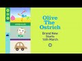 Olive The Ostrich Promo March 16 2012 Nick Jr