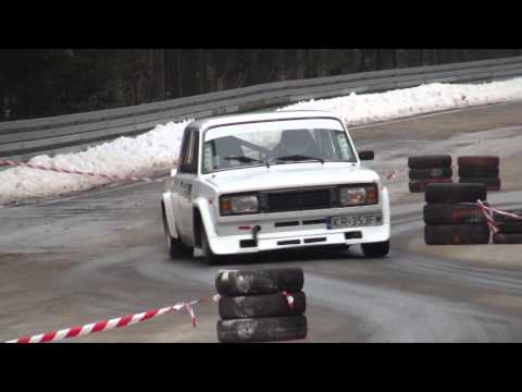 Przędzik Andrzej - Łada 2105 VFTS - SuperOES 2 Runda  Tor Kielce 21-02-2015