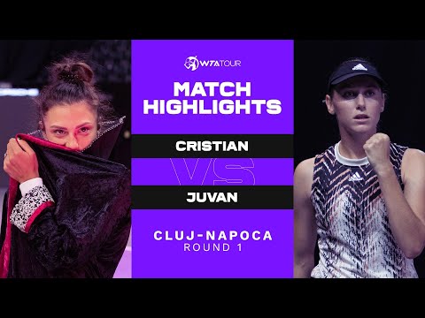 Теннис Jaqueline Cristian vs. Kaja Juvan | 2021 Cluj-Napoca Round 1 | WTA Match Highlights