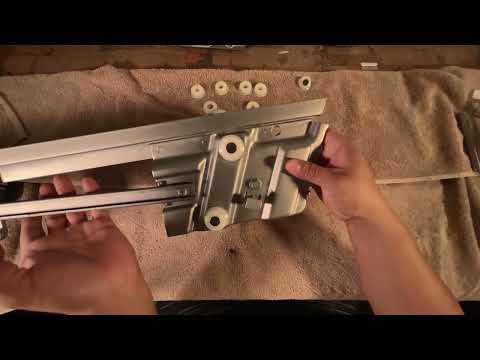 How to replace window regulator rollers and upgrade rivets in classic Cougar Mustang