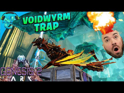 ARK Genesis 2 - Voidwyrm Taming Traps for Easy Taming! Math, Science and EPIC! E7