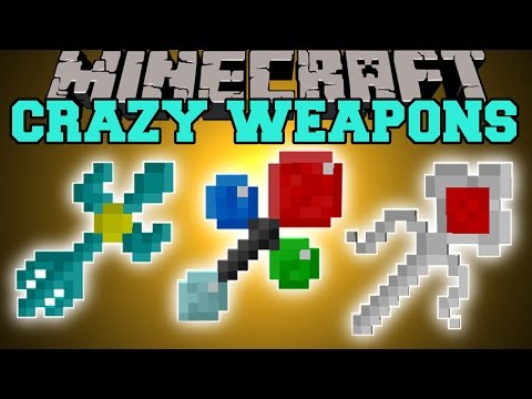 PopularMMOs - Minecraft: CRAZY WEAPONS (ELEMENTS, FLY, GROW TREES, & BLOW THINGS UP!) Mod Showcase