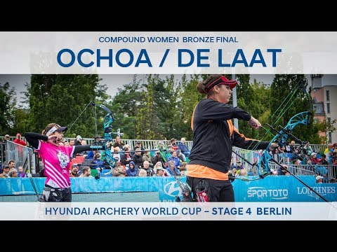 Linda Ochoa-Anderson v Sanne de Laat – Compound Women Bronze Final | Berlin 2017