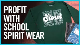 Profitable Small Business Idea: Printing School Spirit Wear