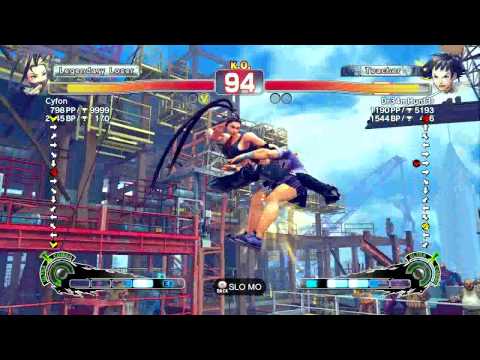 SSF4 AE Ibuki (Cyton) vs. Makoto (Dr34mHunt3r) Xbox LIVE Ranking Match