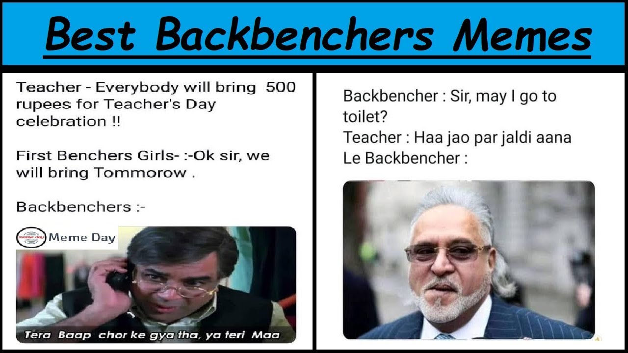 School memes - Best Backbenchers Memes || Meme Day ||