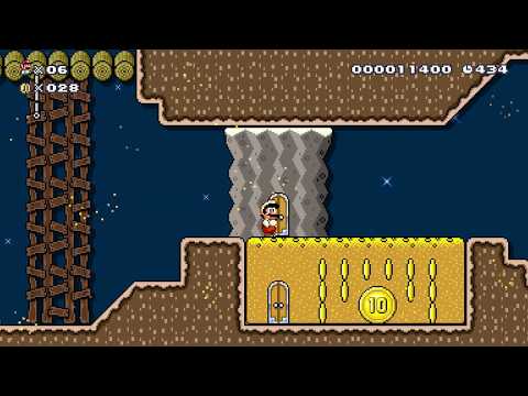Super Mario Maker 2: Story Mode Level (31 Deep in the Windy Valley) [1080 HD]