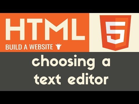 Learn Choosing a Text Editor | HTML | Tutorial 2 - Mind Luster