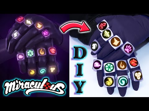 How to make the rings from Miraculous Ladybug Season 5 - DIY MONARCH Rings
