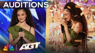 Golden Buzzer: Lara D's "Oscar Winning Tears." Makes Everyone EMOTIONAL! | Auditions | AGT 2026 thumbnail
