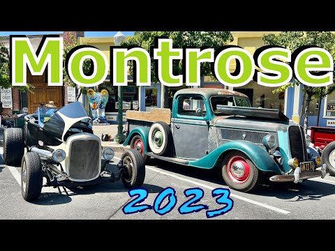 Montrose Car Show 2023 In Glendale, California