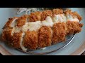 자막 안산돈까스 코돈부르를 아시나요 안산 코돈부르 Korean Food Pork Cutlet メ�