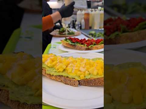 Yummy! Avocado Café with their assorted delicious sourdough toasts — check out our weekly specials!