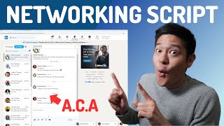 Networking messages that ACTUALLY work - And real example