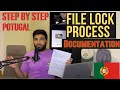 File Lock Process and Documentation in Portugal 🇵🇹 Step by step | Portugal 🇵🇹 immigration