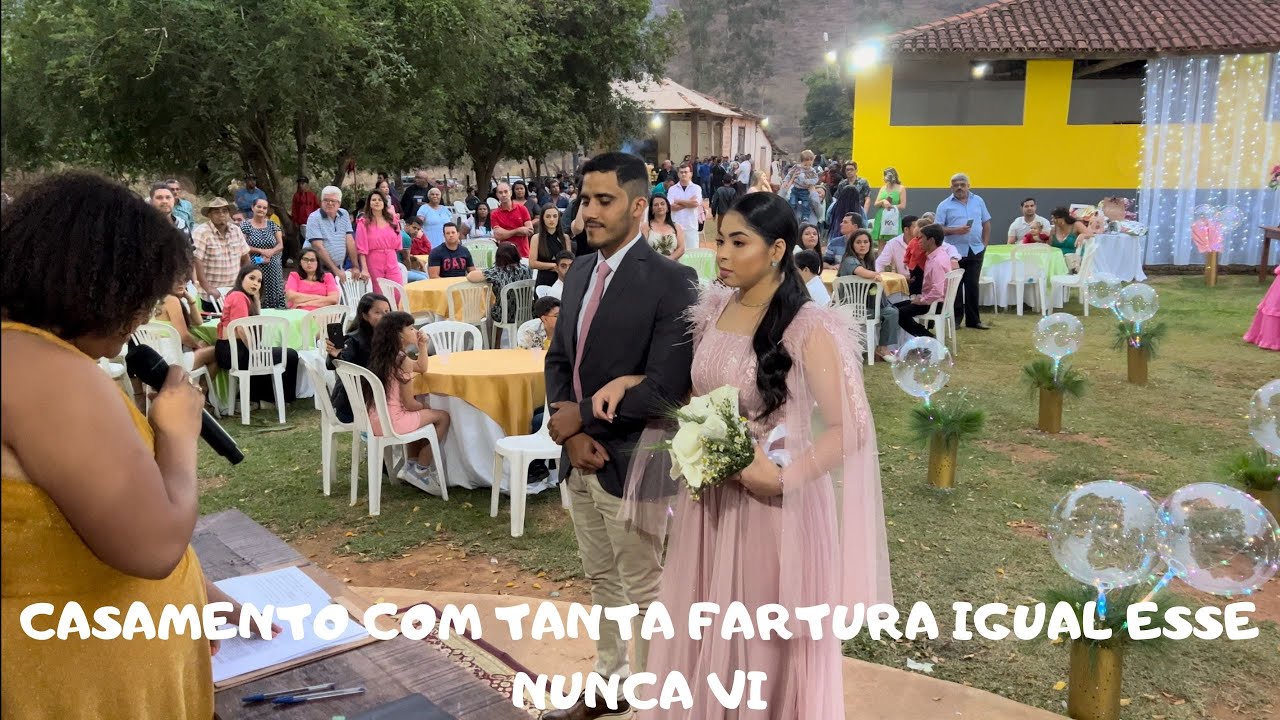 CASAMENTO NA ROÇA EM MINAS GERAIS, NÃO TEM IGUAL.