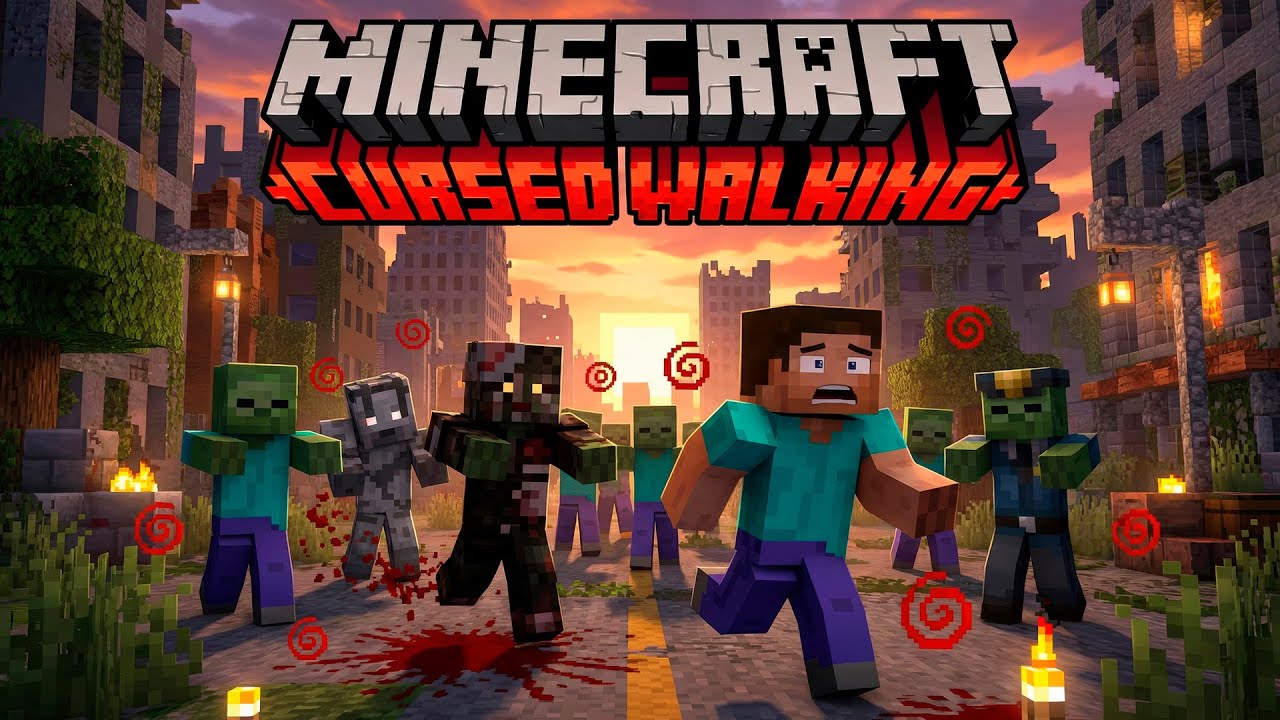 Minecraft - Выживаем против зомби!