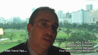 Four Seasons Hotel Bangkok GM & RVP Interview - HD video