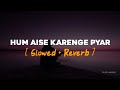 Hum Aise Karenge Pyar Slowed Reverb Udit Narayan Pujita Musics