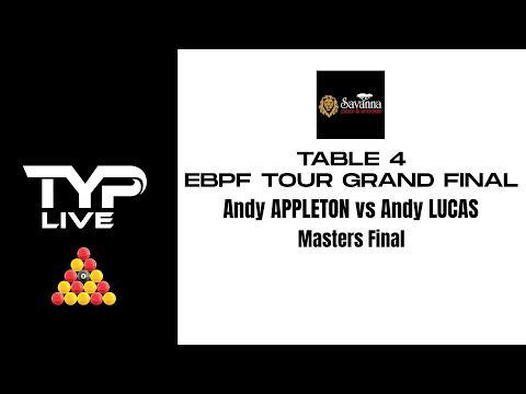 Andy Appleton vs Andy Lucas | Masters Final | EBPF Tour Grand Final | Savannas