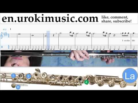 How to Play Flute OneRepublic - Counting Stars Part#2 Melody School Learn Class Course Tutorial