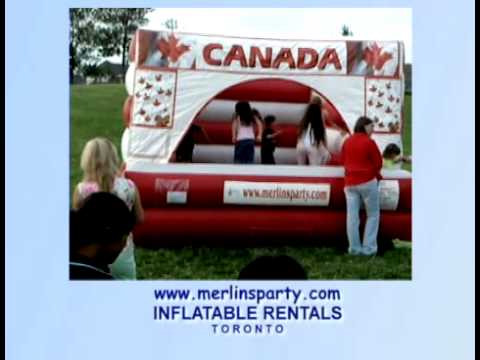Merlin's Party Bouncers - Canda Bouncer