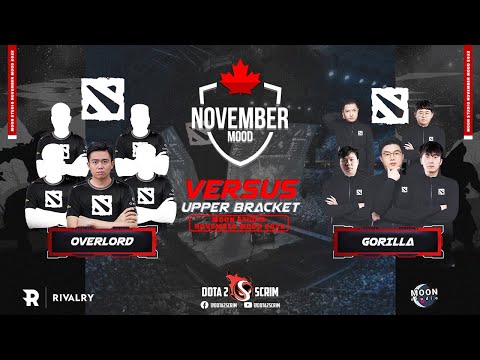 Overlord vs Gorilla - Moon Studio November Mood 2022 - Playoffs - Upper Bracket - BO3