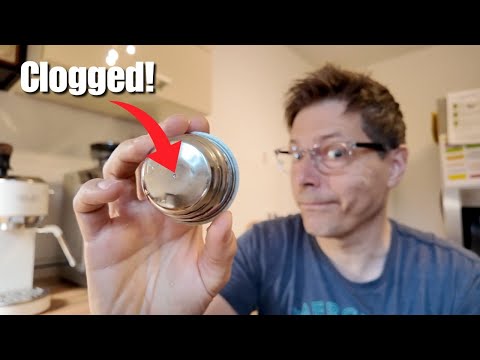 Delonghi Dedica - How to Unclog the Filter Basket!