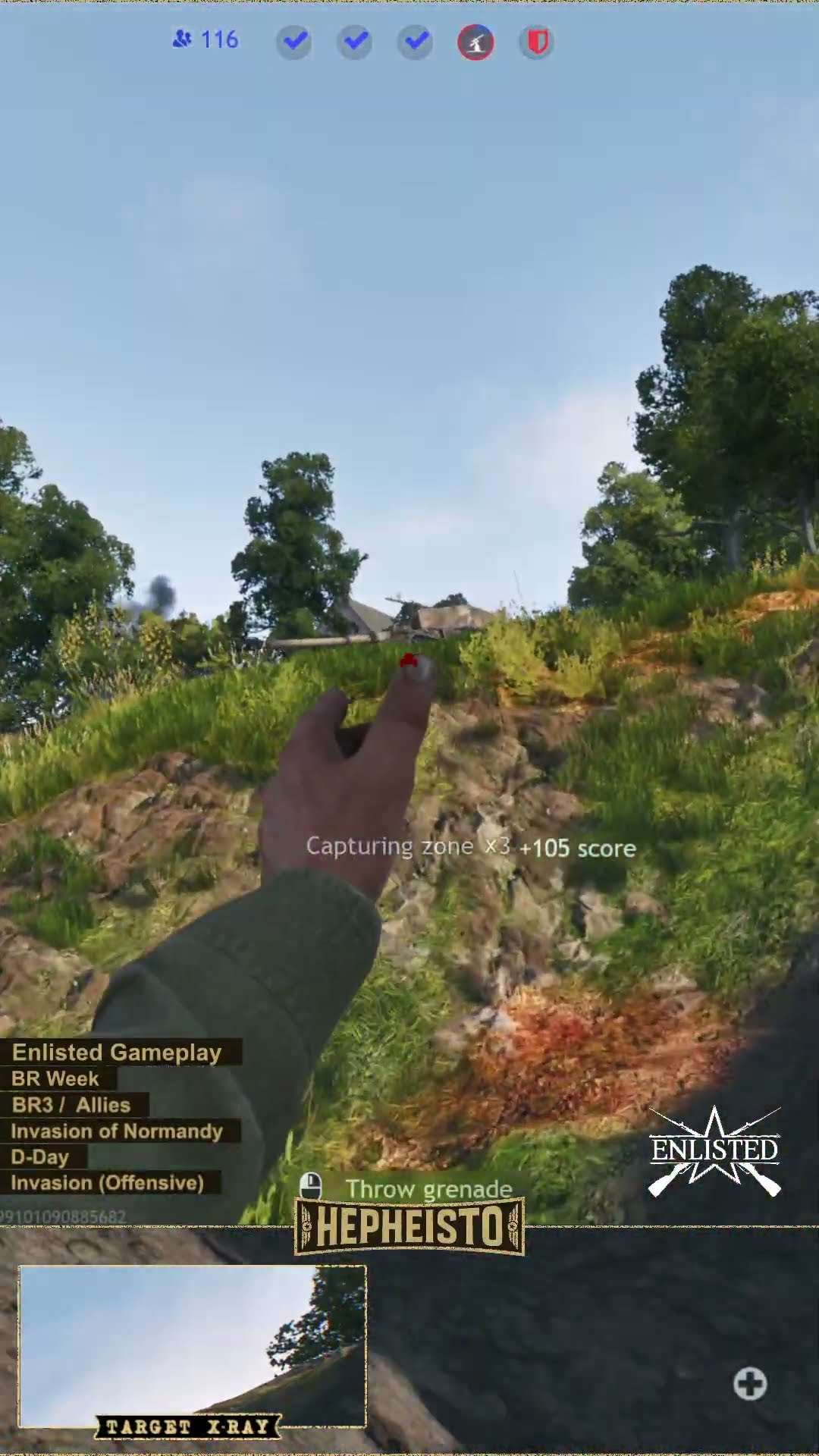 Anti Tank Gunner eliminates Panzer IV J with Explosion Pack