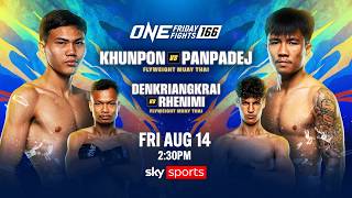 ONE Friday Fights 166 Khunpon vs Panpadej
