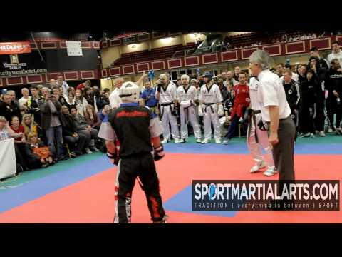 Robbie Lavoie v Edoardo﻿ Giordano - Irish Open 2013 - Men's Team Sparring Eliminations