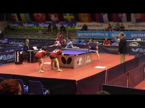 Reelica Hanson/Valeria Sarotseva - Nazrin Ahmadova/Dinara Mammadova (EYC 2014)