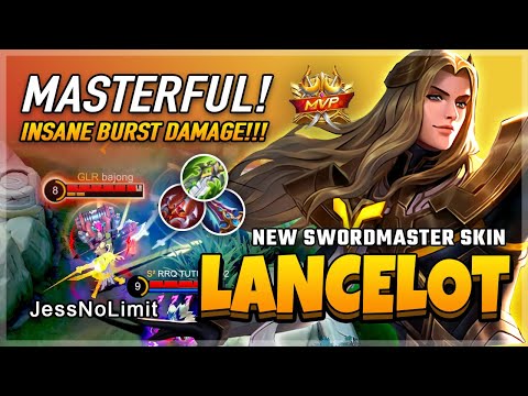 New Swordmaster Skin! Lancelot Best Build 2020 Gameplay by JessNoLimit | Diamond Giveaway