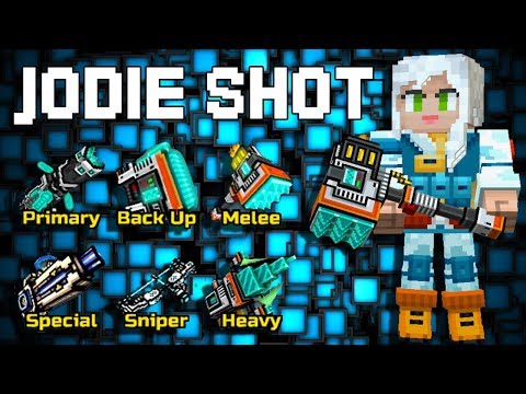 Jodie Shot Set - Pixel Gun 3D