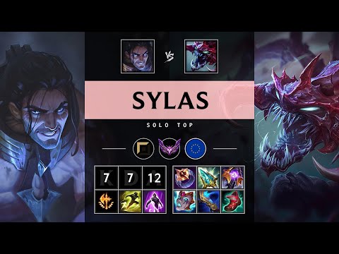 Sylas Top vs Cho'Gath - EUW Master Patch 25.08