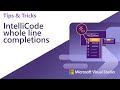 IntelliCode whole line completions in Visual Studio 2022