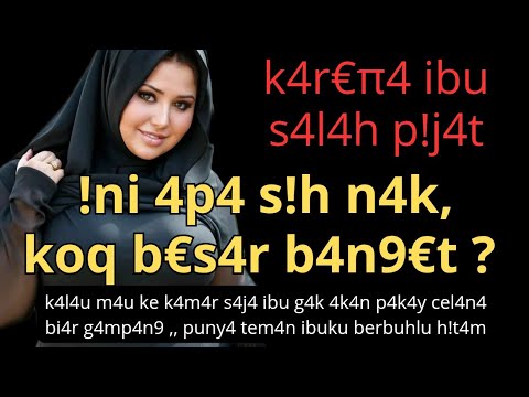 Maaf Bu Saya Nggak Sengaja Lagi #kisahnyata