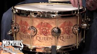 Video thumbnail for DW 14x6.5 Collector's Series Icon Queen Snare Drum by Memphis Drum Shop