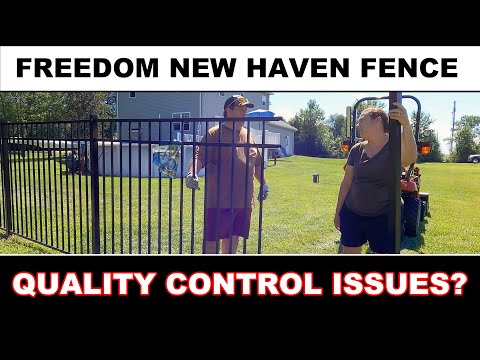Freedom New Haven Fence DIY Install Part 1 - All Good Until This Happened....