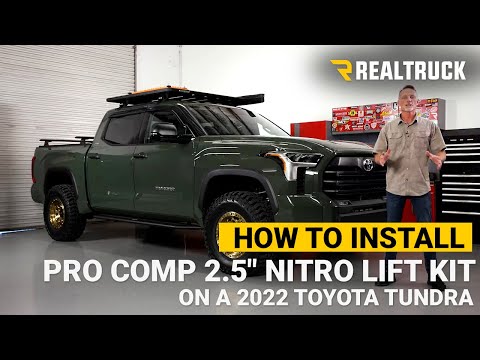 How to Install Pro Comp 2.5" Nitro Lift Kit on a 2022 Toyota Tundra