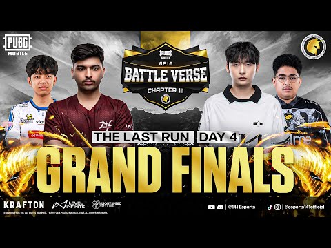 PUBGM BATTLE VERSE ASIA CHAPTER III - THE CONCLUSION - FT. #BTR #4T #ASi8 #BOOM #HORAA #DRS #DRX #DK