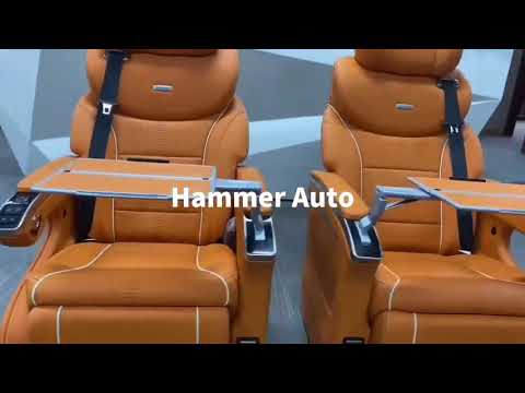 Pilot seat with hiden and folding table for Toyota Alphard/Vellfire/Hiace/Benz V-class /Sprinter