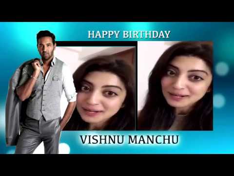 Birthday Wishes to Vishnu Manchu