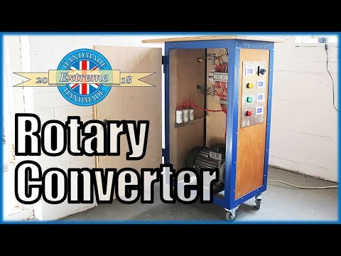 Part of a video titled 1 Phase to 3 Phase Rotary Converter - 230V to 415V - YouTube