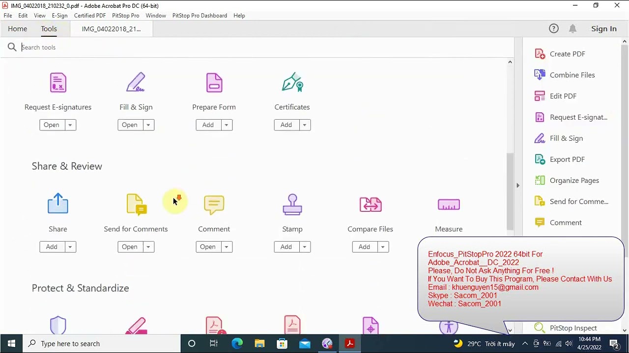 Enfocus PitStopPro 2022 64bit For Adobe Acrobat  DC 2022