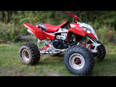 Restoring a $900 Sports Quad Bike in 8 Minutes - Raw Time Lapse