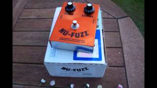 Video thumbnail for Hallmark Guitars & Ed Sanner Nu-Fuzz (raw demo) by waveclipper
