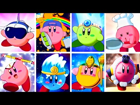 Kirby: Right Back at Ya! - All Copy Ability Transformations